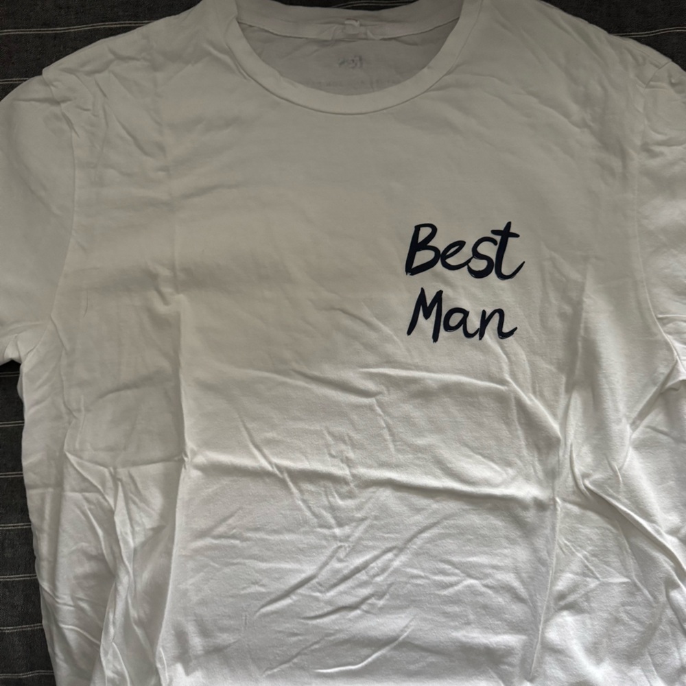 Orlebar Brown White 'Best Man' T-Shirt